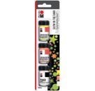 Marabu GLOW IN THE DARK Set STARS, 3 x 15 ml