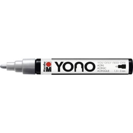 Marabu YONO Marker, Silber 082, 1,5-3 mm
