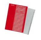 Ordner-Register A4 A-Z PPgrau