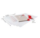Buchhülle easy cover 5er Pack