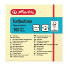 Haftnotizen 75x75mm 100Bl hel
