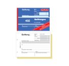 Quittungsblock A6 2x40 Bl