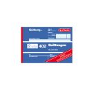 Quittungsblock A6 2x40 Bl