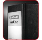 Ordner maX.file A4 8cm rot