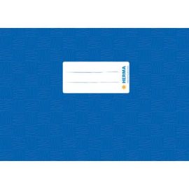Heftumschlag A5 quer blau
