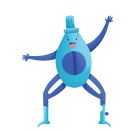 Schulzirkel griffix Blau in H
