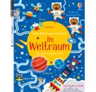 Im Weltraum Wisch- und weg