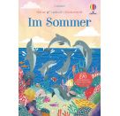 Glitzer Stickerw.Im Sommer 1x