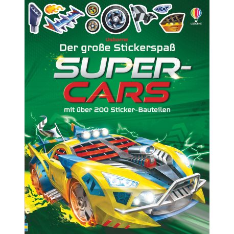 Usborne Stickerspaß Super Car