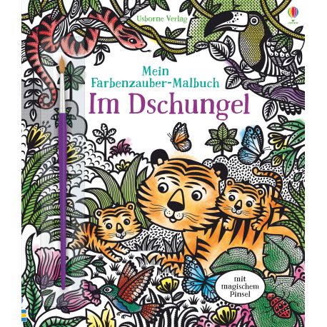 Usborne Farbenz.Malb.Dschunge