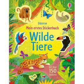 Stickerbuch Wilde Tiere