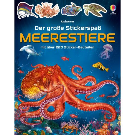 Der große Stickerspaß: Meeres