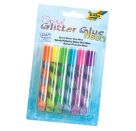 Glitter-Glue Spiral Neon