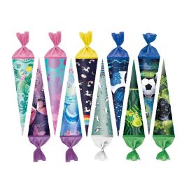 Schultüte rund, Mix, 35cm,VE2