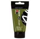 Marabu Artist Acryl, Olivgrün dunkel 968, 75 ml