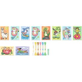 Stickkarten-Set Ganzjahr