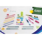 Ergonomic rollerball STABILO® EASYoriginalSTABILO EASYoriginal dunkelpink  hellpink L inkl. 1 refill