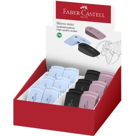 Radierer sort, sleeve New
