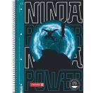 Collegeblock Premium Ninja Power A4 Lineatur 28 | 80 Blatt, petrol schwarzWirebound Refill Pad Premium Ninja Power A4