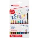 Set Glitter Brush Pen, 10er
