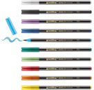 Set Glitter Brush Pen, 10er