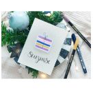 Set Glitter Brush Pen, 4er