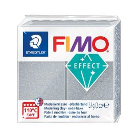 Modelliermasse  FIMO® effect silber metall