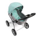 Puppenwagen LILLI grau-mint