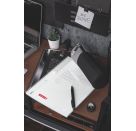Collegeblock Premium Student „White A4 Lineatur 28 | 80 Blatt, weißWirebound Refill Pad Premium Student White A4 Line