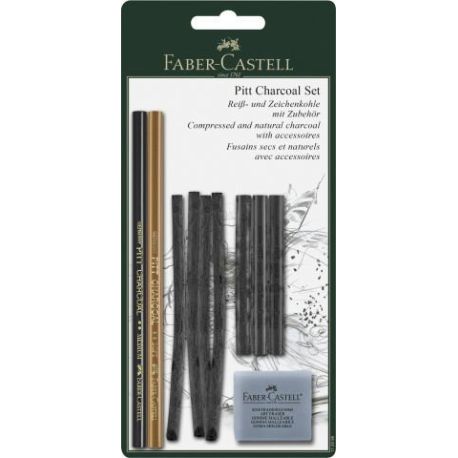 Set PITT Charcoal BK