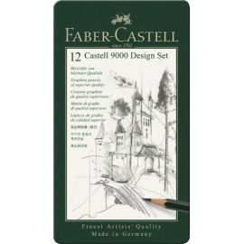 Bleistift CASTELL 9000 12er Design Set