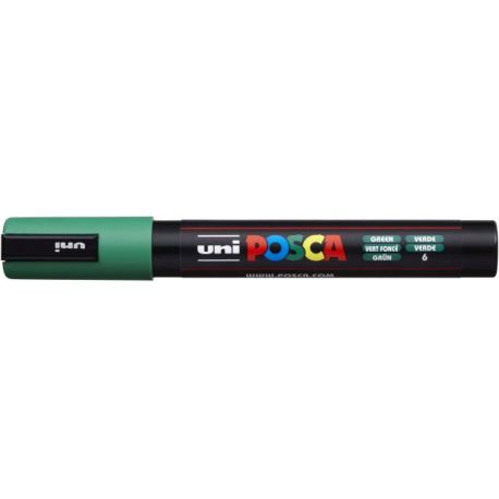 Marker uni POSCA PC-5M grün