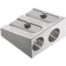 Doppelspitzer Metall Farb-u. Kreidestift