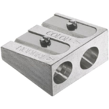 Doppelspitzer Metall Farb-u. Kreidestift