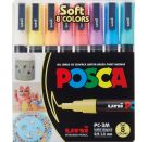 Marker UNI POSCA PC-3M 8er Se