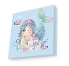 DOTZ® BOX Original Diamond Painting Sea Starlett 22 x 22 cm kein Rahmen nötig Kreativset 1.492 Diamant Mosaiksteine fü