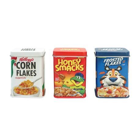 Kelloggs Metalldosen Set
