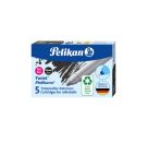 Pelikan Twist® eco Tintenroller-Patronen für Pelikano®  Twist® , Schwarz, 5 Stück, Faltschachtel