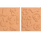 Moosgummi Stempel „Tiere | 10-55 mmFoam Rubber Stamps Animals | 10-55 mmTampons en caoutchouc mousse « Animaux » | 10