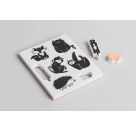 Moosgummi Stempel „Tiere | 10-55 mmFoam Rubber Stamps Animals | 10-55 mmTampons en caoutchouc mousse « Animaux » | 10
