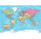 Puzzle Weltkarte Puzzledose - 550 Teile in Blechdose