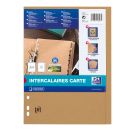 Oxford Kartonregister beige