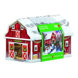 Puzzle Weihnachtsscheune  550 Teile