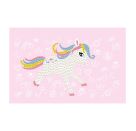 DOTZIES® Original Diamond Painting Mäppchen „Pony Frolic 21,5 x 14 cm, DIY Kreativset mit Diamant Mosaiksteinen für Ki