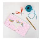 DOTZIES® Original Diamond Painting Mäppchen „Pony Frolic 21,5 x 14 cm, DIY Kreativset mit Diamant Mosaiksteinen für Ki