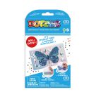 DOTZIES® Original Diamond Painting Mäppchen „Butterfly Days 21,5 x 14 cm, DIY Kreativset mit Diamant Mosaiksteinen für