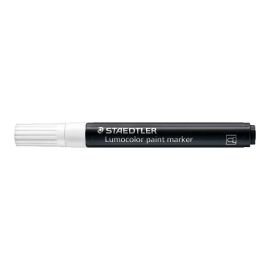 Acrylmarker Lumocolor weiß