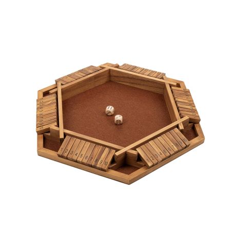 Shut the Box 10er 6 Personen