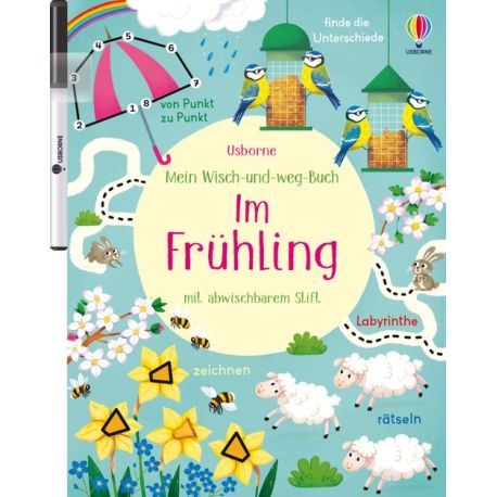 Wisch&weg-Buch im Frühling