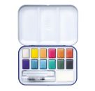 Aquarell-Farbkasten Metallic